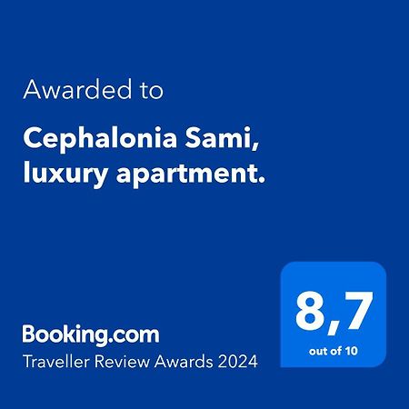 Cephalonia Sami, Luxury Apartment. Exteriör bild
